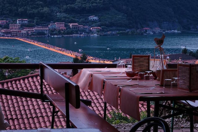trattoria il cacciatore sulzano lago iseo