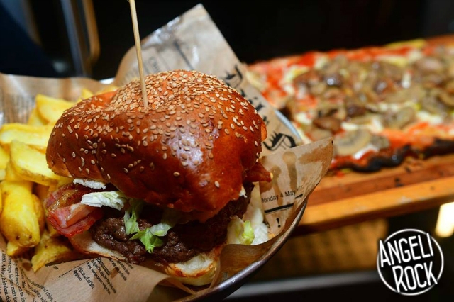 migliori locali dove vedere la partita a roma angeli rock burger ostiense
