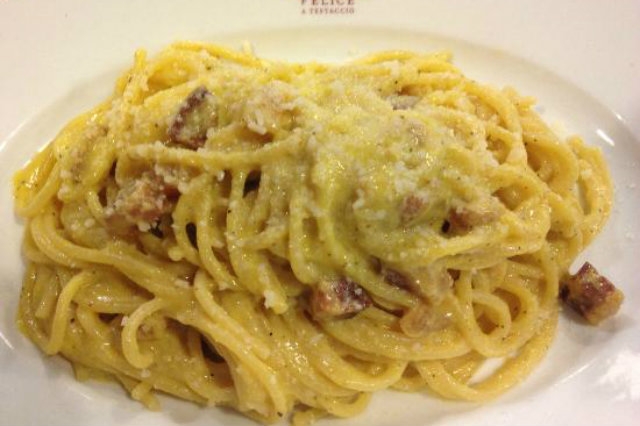 dove mangiare la carbonara a roma