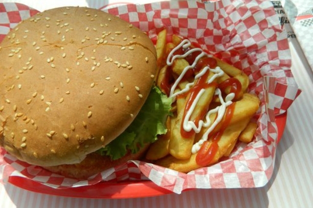 vegan burger
