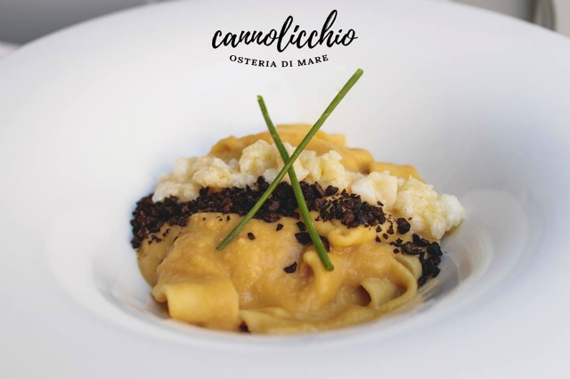 miniguida baccalà a roma cannolicchio ristorante maltagliati baccalà ceci terra di olive cucina romana