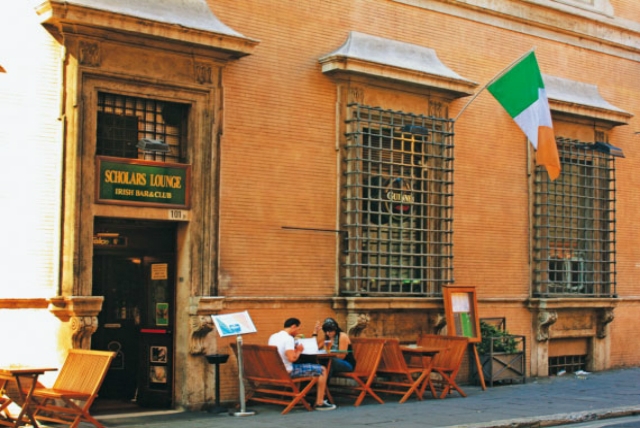 scholars lounge irish pub roma dove andare a vedere la partita a roma maxischermi birra alla spina campionato
