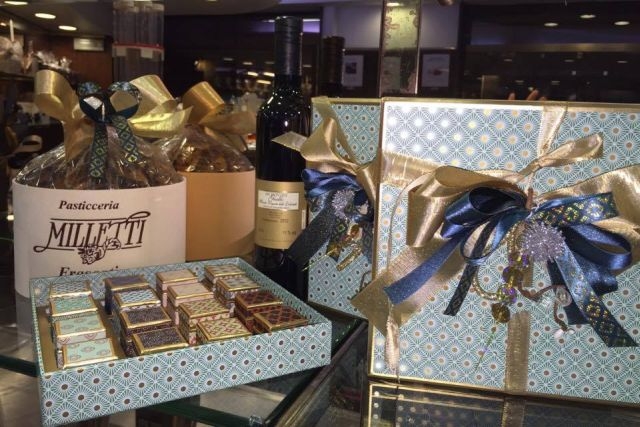 cesti di natale frascati milletti pasticceria