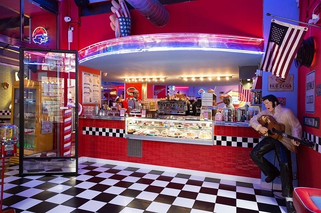 1950 american diner