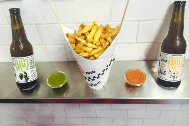 fries patatine fritte french fries roma san pietro street food migliore a roma pranzo spuntino cibo da strada