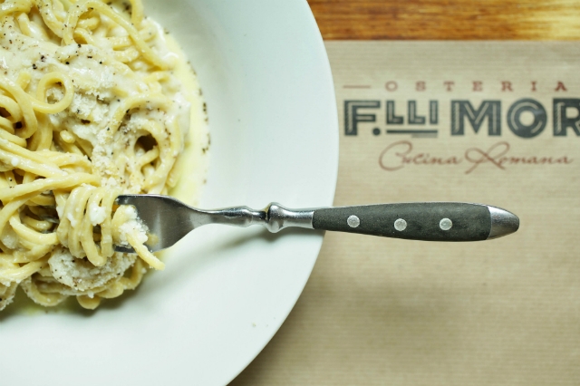 migliori trattorie urbane roma osteria fratelli mori ostiense cacio e pepe