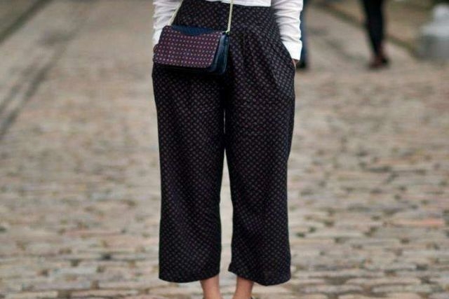 look natale pantalone culotte