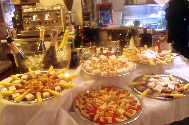 aperitivo buffet veneto