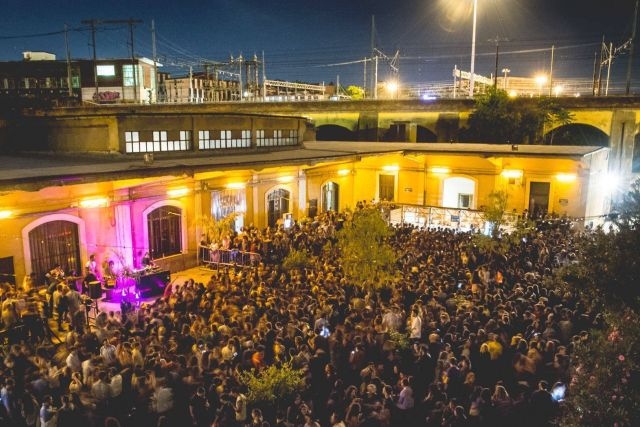 bere all'aperto a roma ex dogana