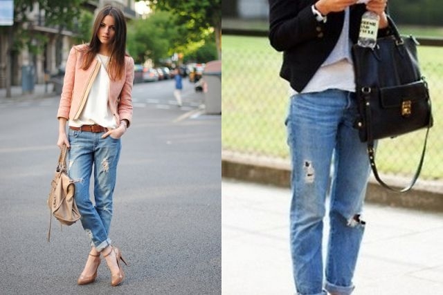 romane vs milanesi come portano i jeans strappati