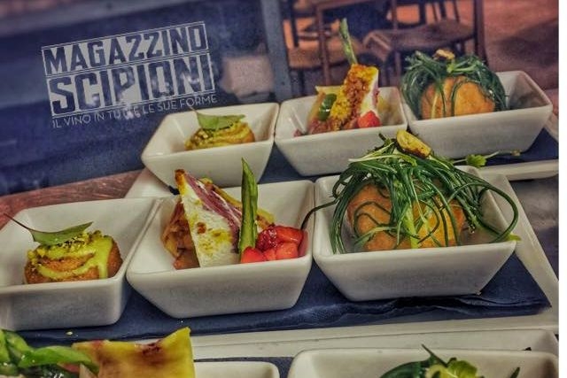 aperitivo in vineria roma magazzino scipioni