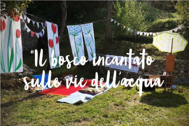 il bosco incantato sulle vie dell'acqua
