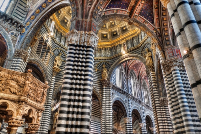 Duomo Di Siena Muro Interrotto