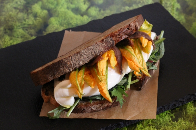stilelibero nuovo menù pranzo estivo light menù lunch roma prati panini fiori di zucca bufala chef max mariola