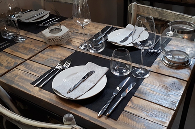 osteria dei malnat tavolo