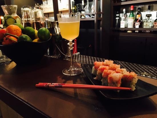 mezcla, sushi