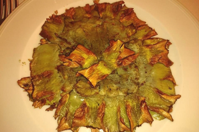 carciofo al mattone ristorante evangelista roma dove mangiare i carciofi ricette tradizionali