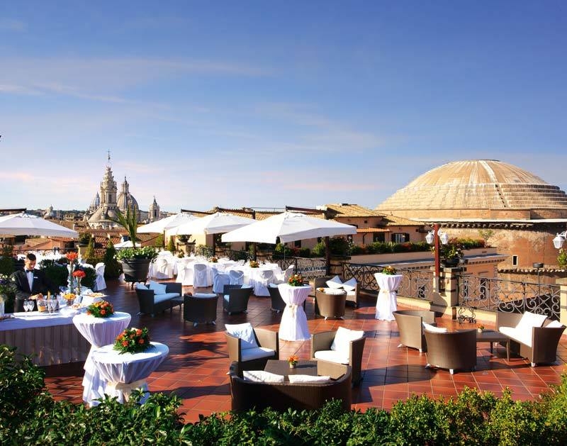 minerva roofgarden, roma