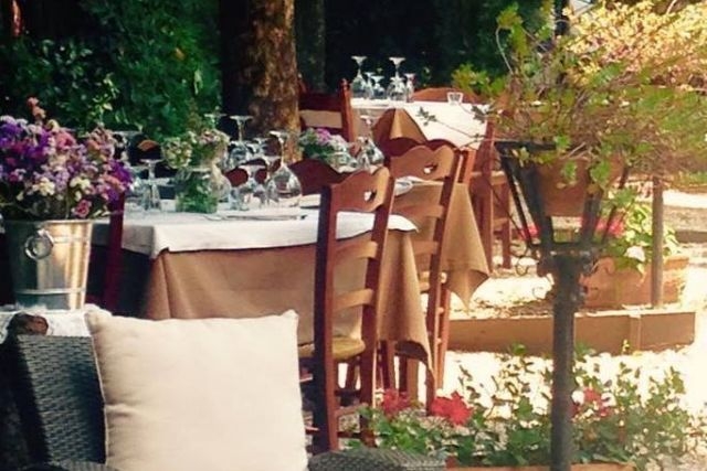 ristorante con giardino roma taverna pisano