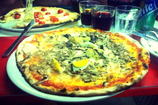pizzeria l'economica roma san lorenzo pizza supplì birra 9 euro romana studenti mangiare low cost a roma migliori ristoranti