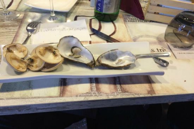 sor duilio pescheria roma ristorante ostriche pesce crudo