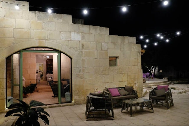 masseria costa corigliano d'otranto salento cena giardino garden