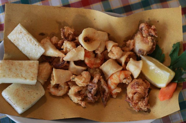 frittura di pesce venezia vecia posta mestre