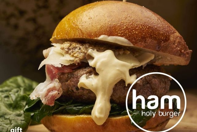 mangiare americano a roma ham holy burger