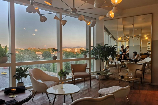 pianoalto nuove aperture roma luglio 2018 terrazzo roof top roma bistrot ristorante pranzo cena aperitivo trastevere