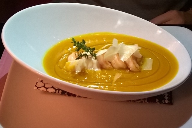 milano ristorante cena pranzo menu osteria la voliera porta romana vellutata di zucca