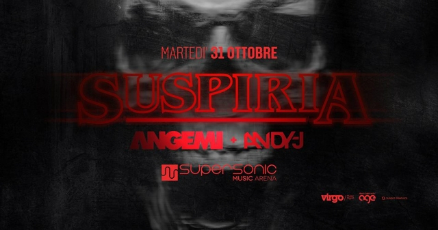 suspiria halloween party locandina