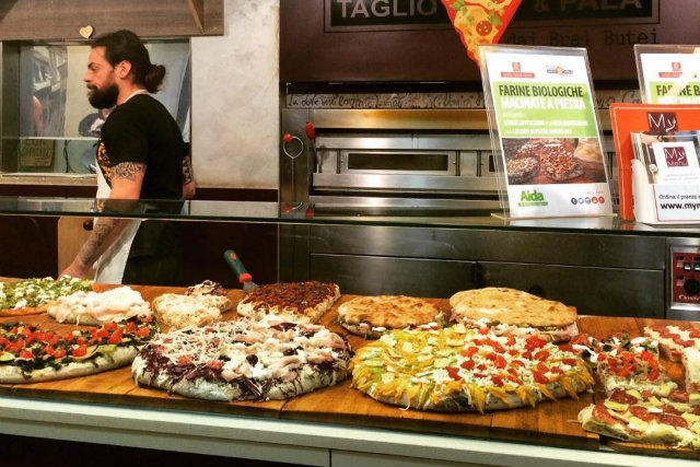 pizza al trancio veneto