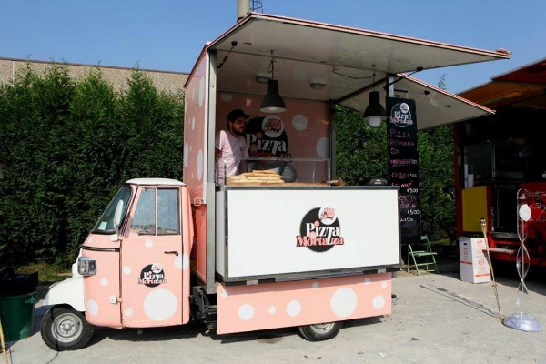 pizza e mortazza street food camioncino itinerante pranzo classifica migliori 10 pizze con la mortadella di roma