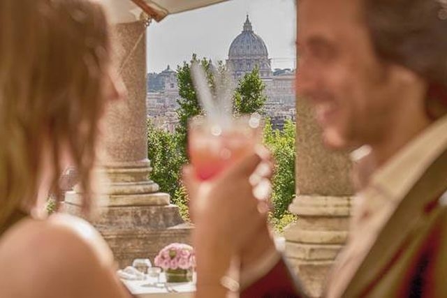 cena romantica per due d'estate casina valadier