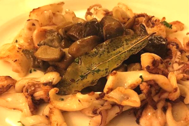 ristorante evangelista menù celiaci calamari roma