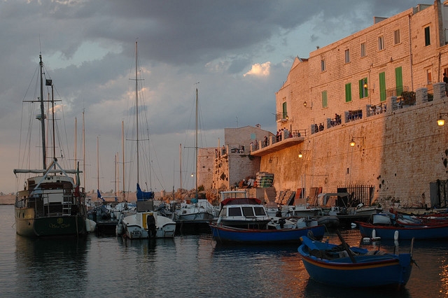 tramonto giovinazzo foto di https://www.flickr.com/photos/zelig/28771888/