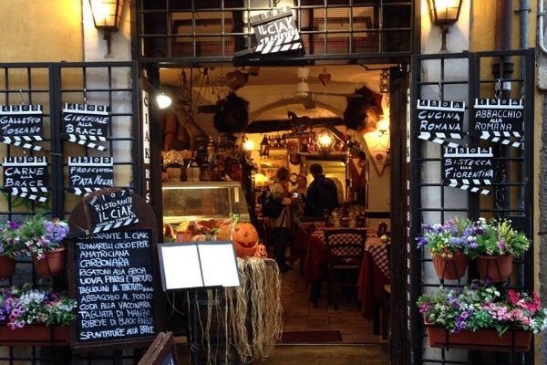 il ciak ristorante roma bisteccheria steakhouse trastevere piazza trilussa cacciagione cervo costine dove mangiare carni particolari a roma
