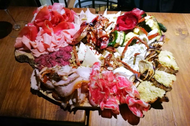 locanda del prosciutto, taglieri roma
