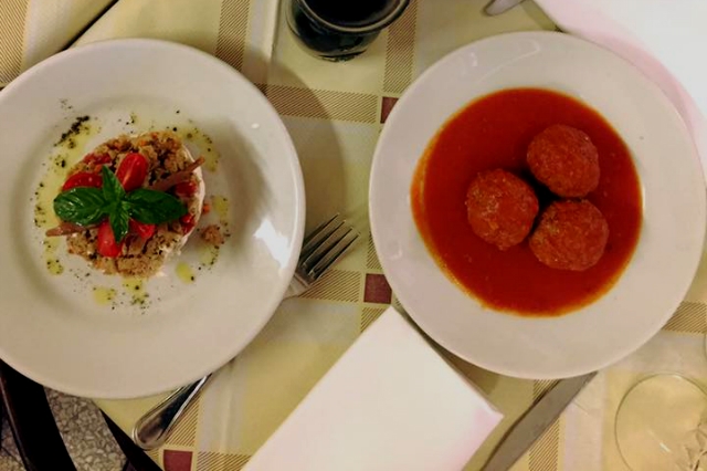 enzo al 29 trattoria trastevere roma polpette migliori al sugo carne cucina romana