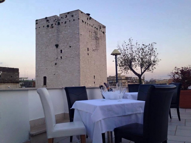 palazzo bonomi roof garden bisceglie puglia vista panoramica