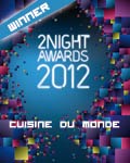 vincitore nazionale la cuisine du monde 2012
